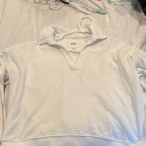 Aerie White Sweatshirt